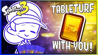 TABLETURF TUESDAY IS BACK! (🔴Splatoon 3 Tableturf with YOU!)