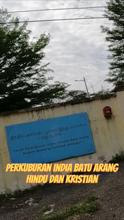 Perkuburan islam dan bukan islam Batu Arang