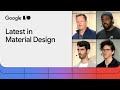 The latest in material design