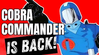 Cobra Commander Is Back In his Brand New Limited Series! #gijoe #cobracommander #comics