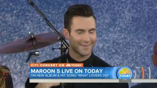 Download lagu Maroon 5 performs What Lovers Do live at the Today Show 11 02 2017 HD Maroon 5 performs What Lovers Do live at the Today Show 11 02 2017 HD