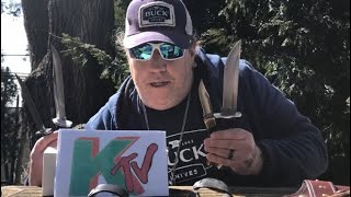 Buck Knives - Top 4 ( Best Selling ) plus Buck Date code chart included