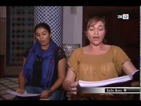 Reportage 2M / chorale / institut français du Maroc Site de Fès