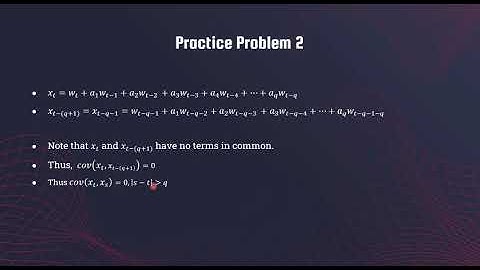 Autocovariance Function of RandomWalk