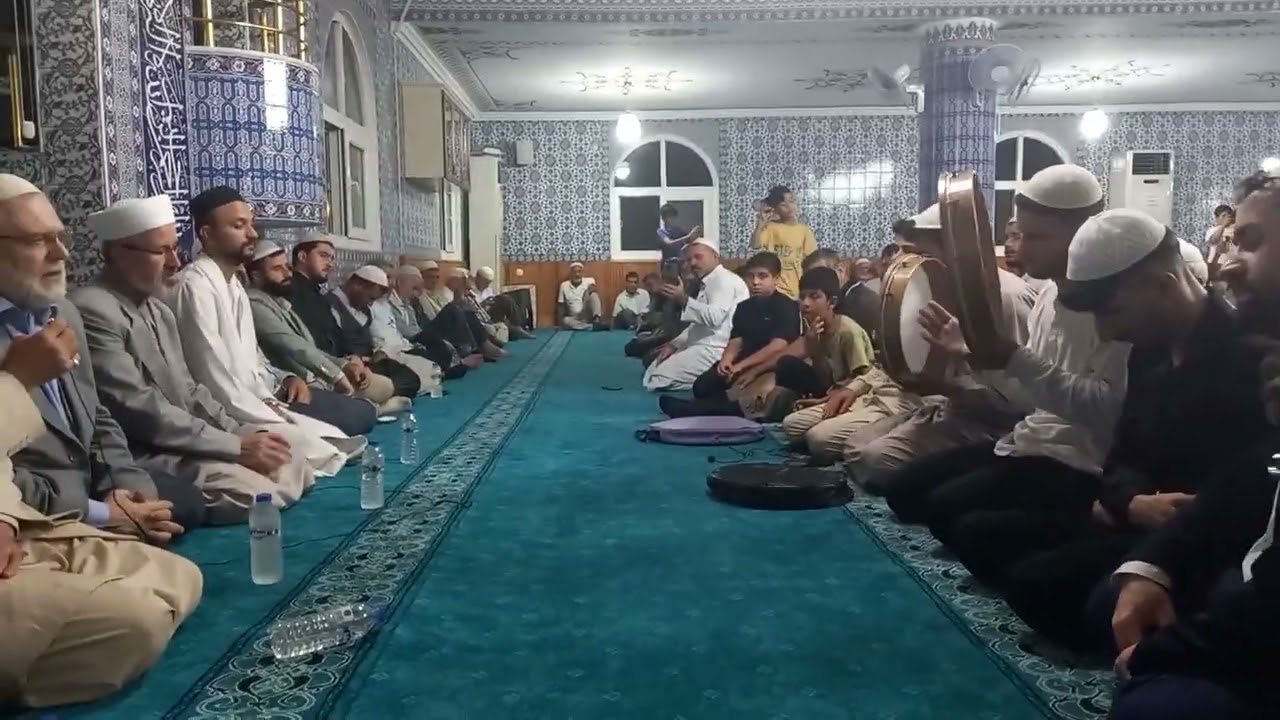 Mersin Haznevi Camii Mevlid Kandili (doğdun hidayet güneşi)
