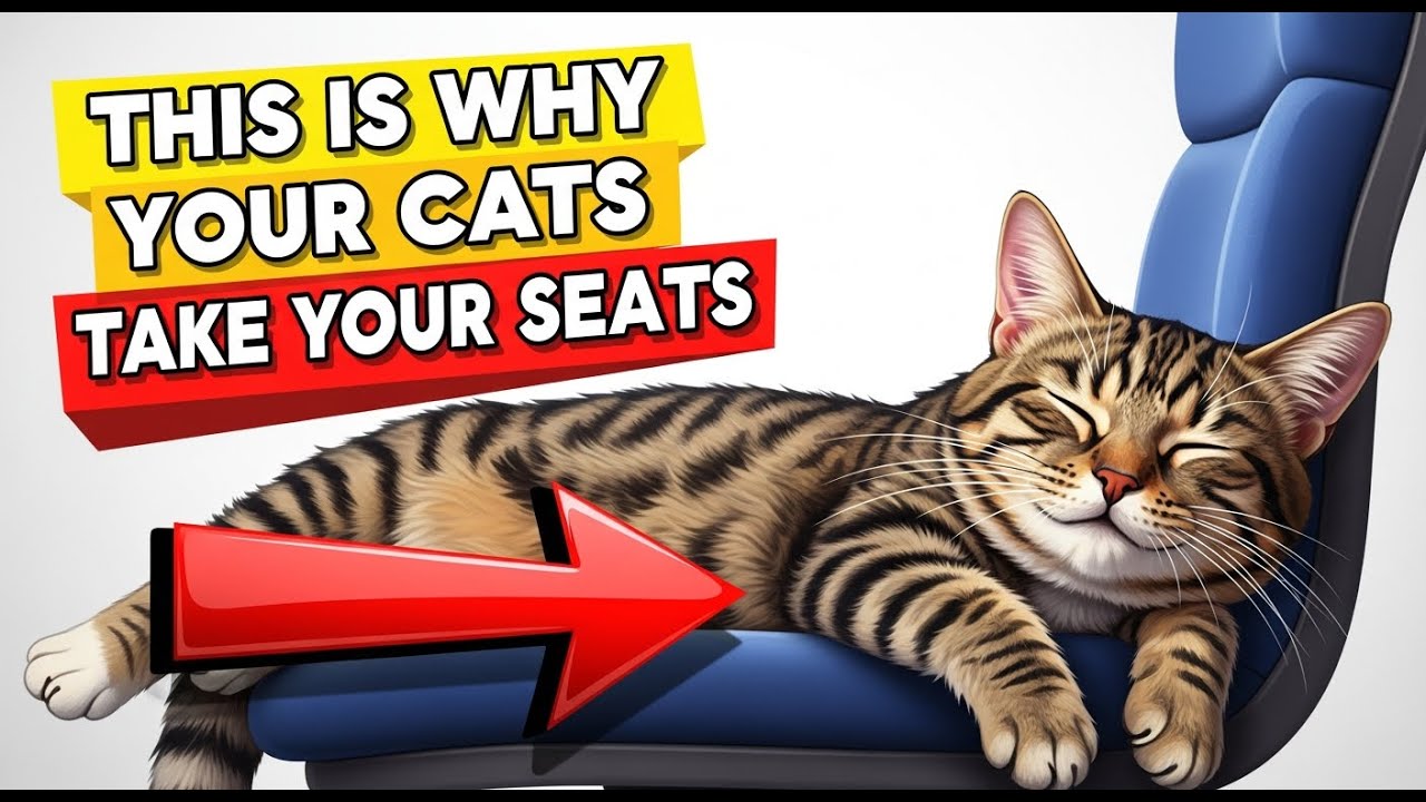 Why Does My Cat Steal My Seat? 5 Cat Behavior Warning Signs
