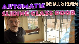 Smart Sliding Glass Door with Pet Pass by SmartSlydr 