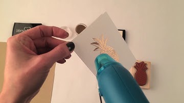 How to Heat Emboss - Paper Source