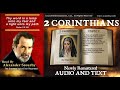 47  book of 2 corinthians  read by alexander scourby  audiotext  free on youtube  god is love