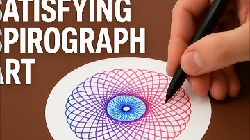 The Most Satisfying Spirograph Pattern Ever