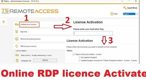Tsplus License Activate  ERROR ||  TSPLUS || Remote Desktop