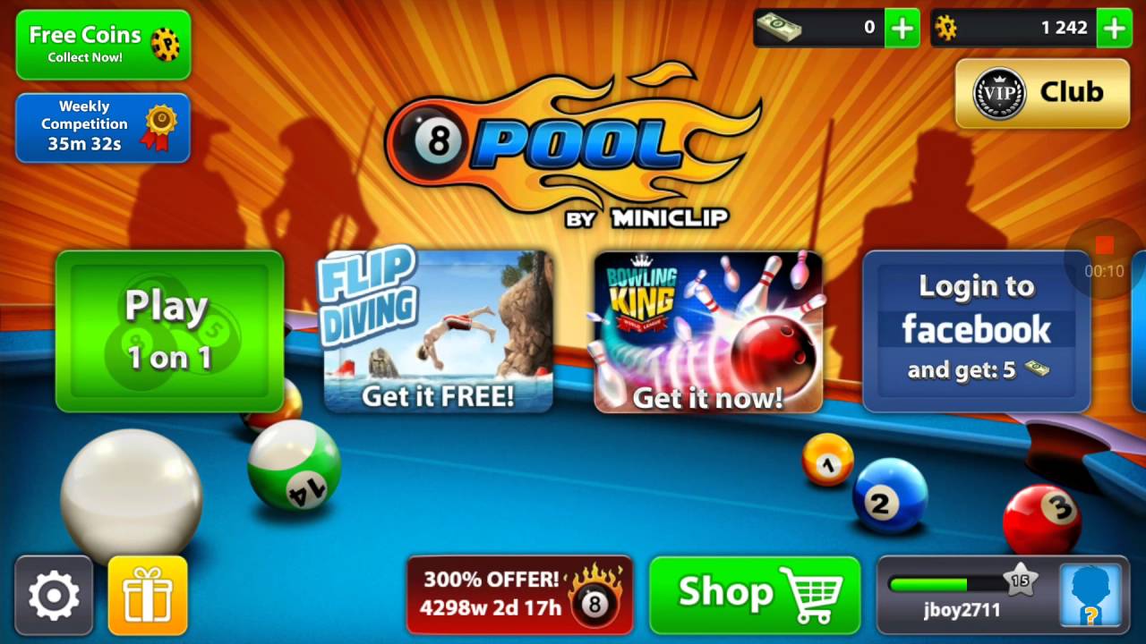 8ball pool hack unlimited Money and cash enjoy it wall it lasts - 