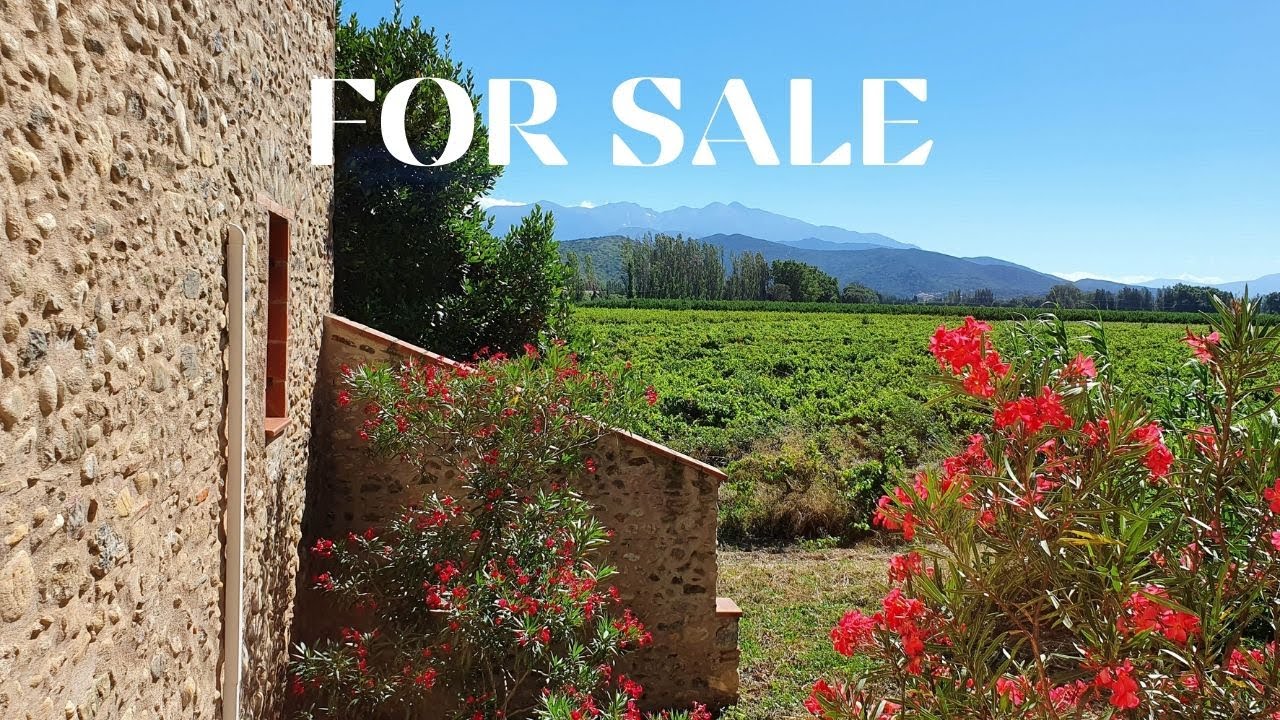 Between Thuir and Millas, Pyrenees Orientales, South of France, Renovated watermill - Reference 3105