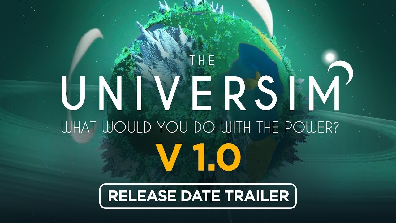 The Universim 1.0 - Full Release Gameplay Trailer - Available on 