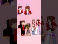 Who is the Tallest? 🤨😂 (Dark JJ POV) - MAIZEN Minecraft Animation #shorts #minecraftanimation