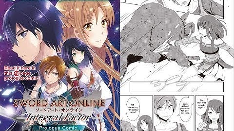 Sword Art Online Integral Factor English: SAOIF Prologue manga!!!