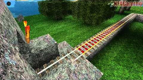 Minecraft - Powered Rails Tutorial: Train Station [Preview]