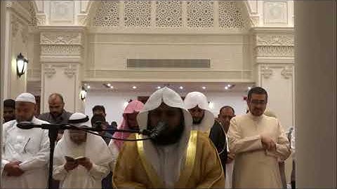 القارىء وليد الجراحي  يفتتح سورة الأعراف ليلة 15رمضان1439/جامع الشيخ أحمد محمد ناغي رحمه الله