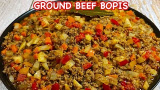 GROUND BEEF BOPIS-STYLE | How to make easy Bopis | Pinoy Simple Cooking