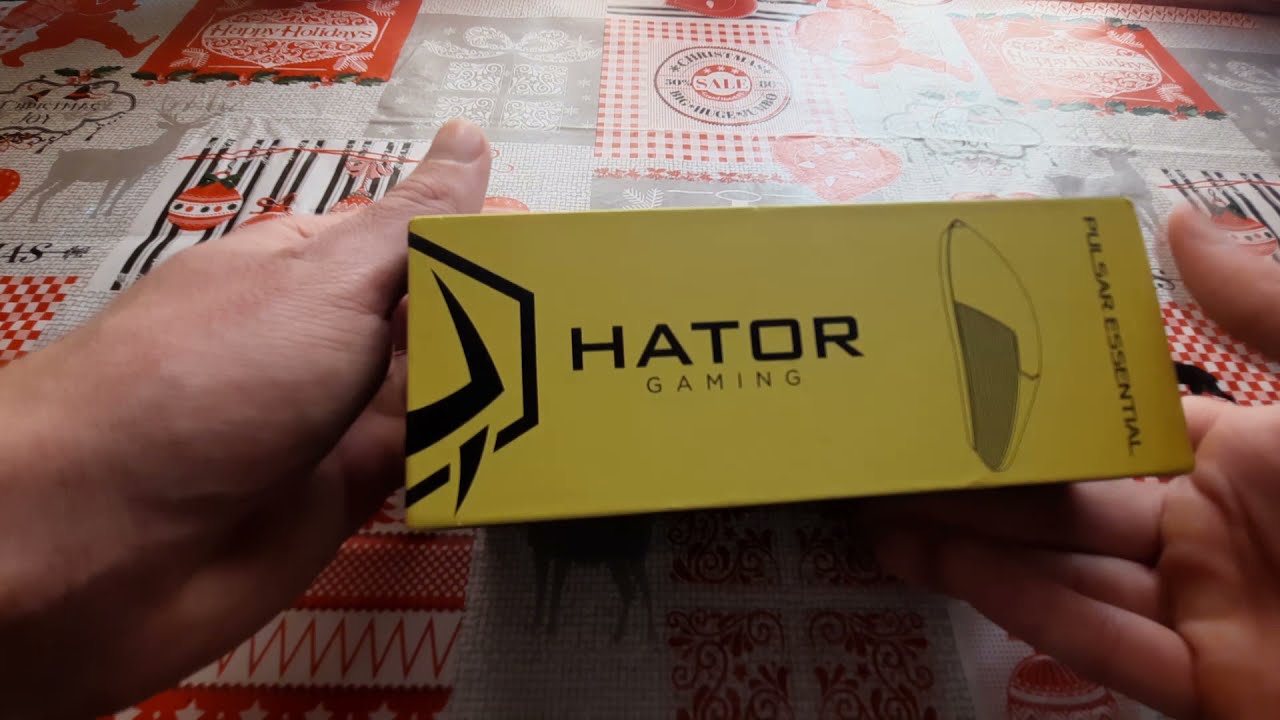 Мышь Hator Pulsar Essential Распаковка