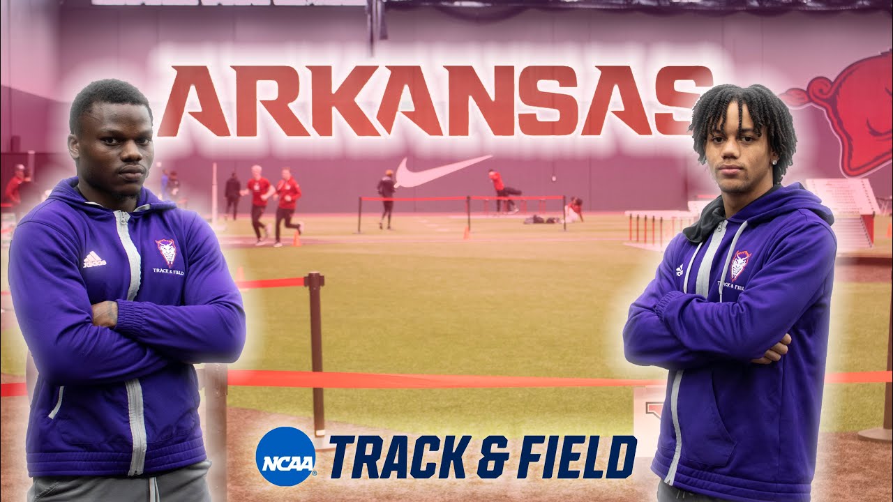College Track Meet Vlog University Of Arkansas Indoor Track Meet