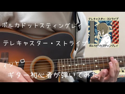ポルカドットスティングレイ「テレキャスター・ストライプ」ギター初心者が弾いてみた