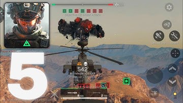 Delta Force - Helicopter Gameplay Walkthrough Part 5 (Android,IOS)