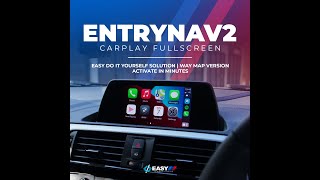 BMW EntryNav2 Apple Carplay Activation + Apple CarPlay Fullscreen Enabled WAY Navigation X1 X2 MINI