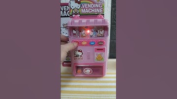 🌏 How to get Coca cola on Mini Vending Machine 🌏 #short #viral #trending #asmr #shortvideo #toys