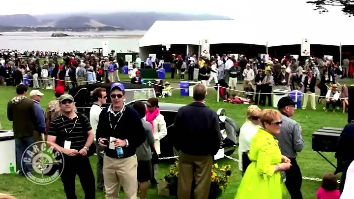 Adam Carolla and Sandy Ganz at Pebble Beach Day 2