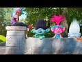 Trolls and Humpty Dumpty sat on a wall Song for kids Тролли и Юля Песенка про Шалтая-Болтая