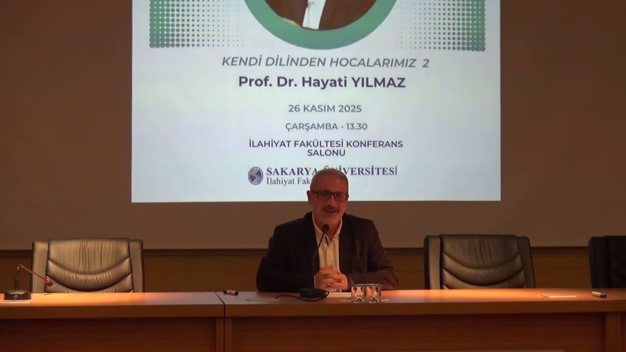 Kendi Dilinden Hocalarımız 2 - Prof.Dr. Hayati YILMAZ