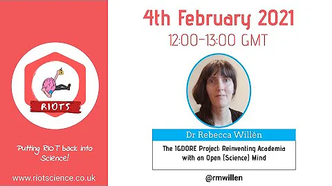 Dr Rebecca Willn | The IGDORE Project: Reinventing...