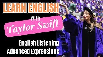 Learn English with Taylor Swift | 英文大字幕+中文重要生詞翻譯 (繁中&简中) | NYU Commencement Speech 泰勒絲紐約大學演講