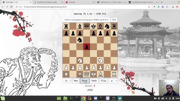 Simplified Stockfish Evaluation  (material + PST ) vs Simplified evaluation by Tomash Michniewski