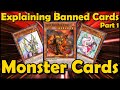 Explaining All Banned Monster Cards in YuGiOh - Part 1 Dragon Rulers