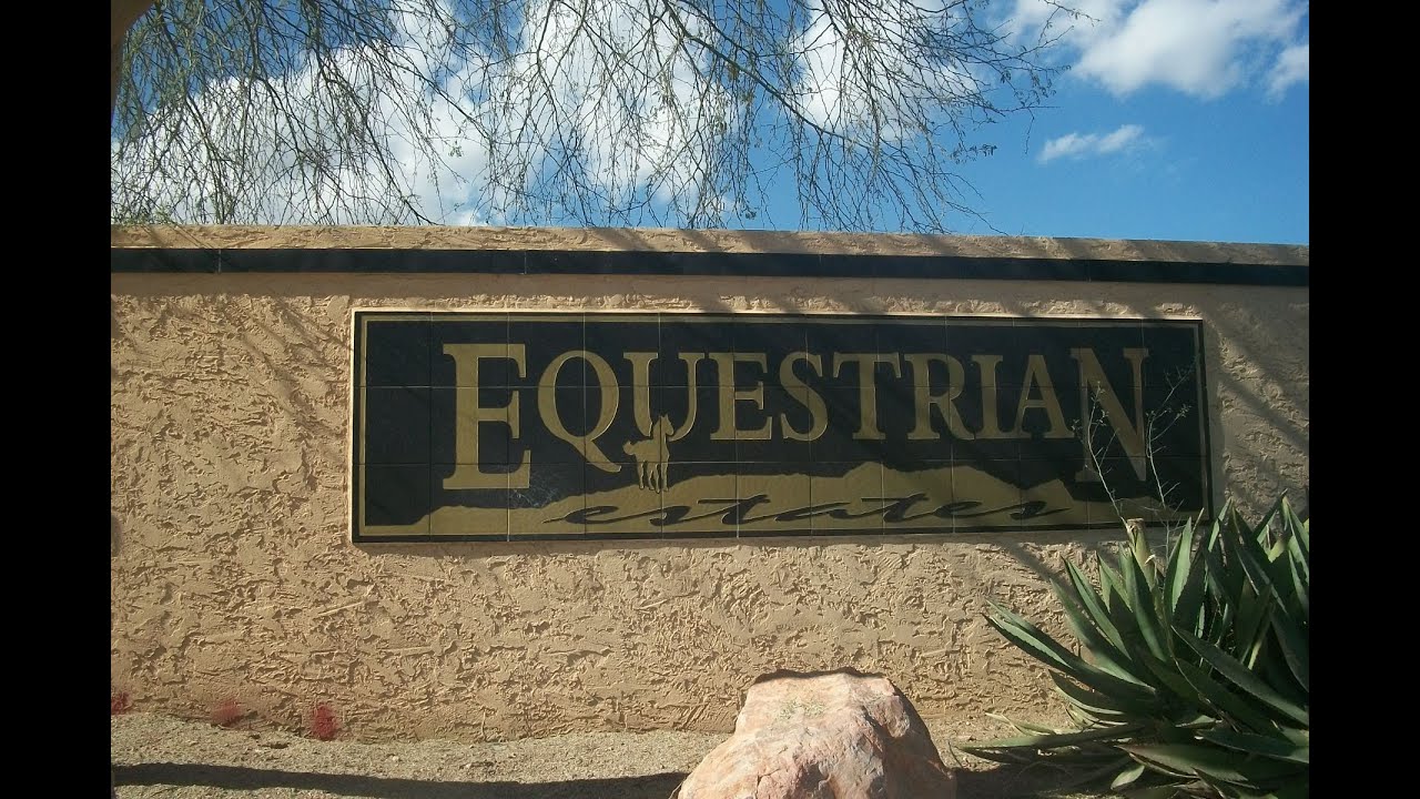 Equestrian Estates Community Tour in Ahwatukee YouTube
