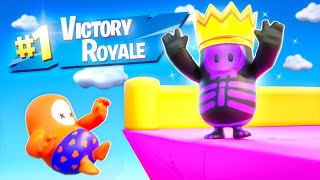 Button Bashers Fall Guys Gameplay -_- How To Win (tips and tricks)