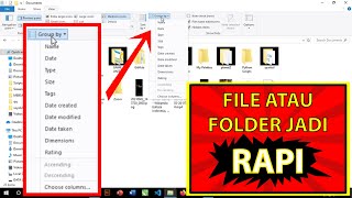 Cara Mengelompokkan Folder atau File di Laptop screenshot 4