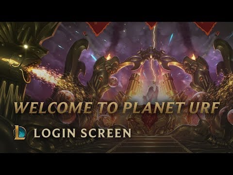 League of Legends - Welcome to Planet Urf | Login Screen