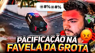 POLICIA INVADIU A FAVELA DA GROTA? - GTA RP