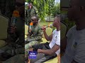 Rwandan Soldiers Commentate Youth vs Soldiers Friendly Match at Durupi Base Camp