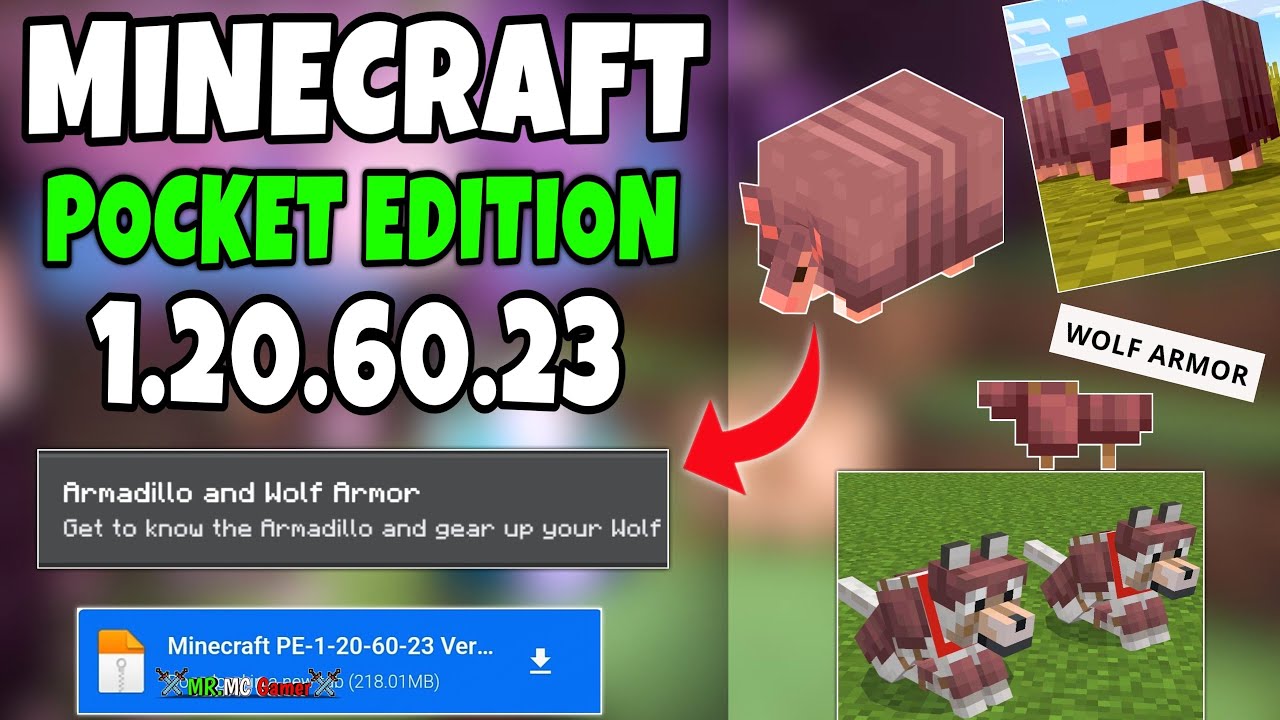 Download Minecraft PE 1.20.60.23 for Android