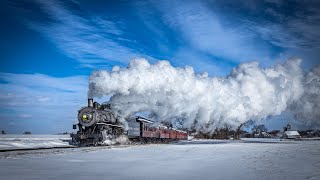 Norfolk & Western 475: Snow Day at Strasburg