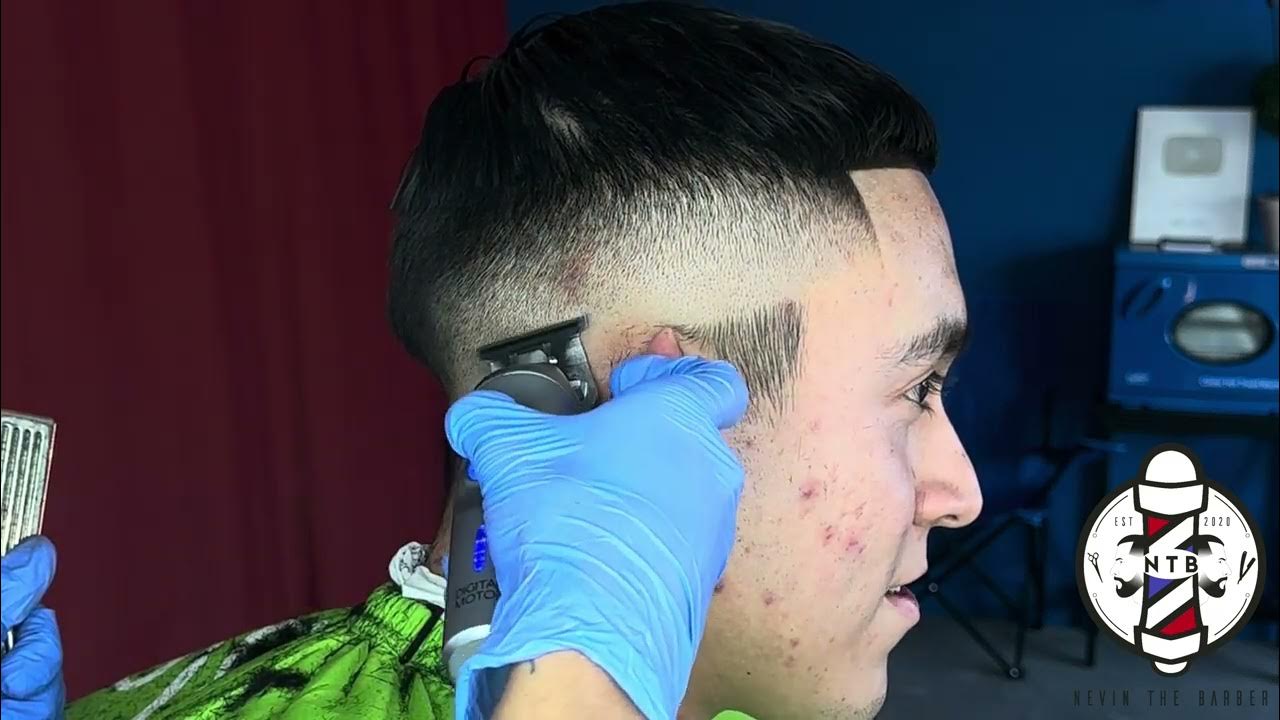 High Drop Fade (No Hooks) Barber Tutorial YouTube