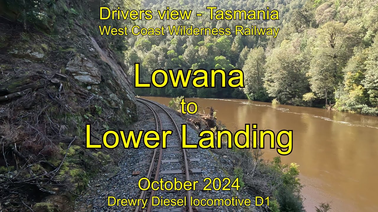 Drivers view Tasmania, Lowana to Lower Landing, Oct 2024