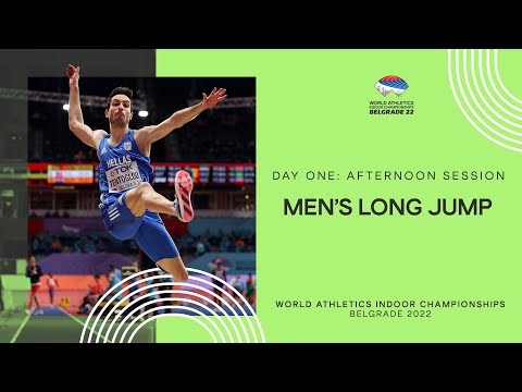 Tentoglou jumps 8.55m for gold | World Indoor Championships Belgrade 22