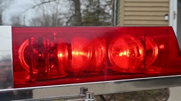 Code 3 vintage police light bar