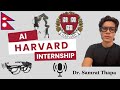 How to land a #harvard #internship? | Watch how this Nepali Student did it. weberacademy.org