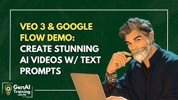 Veo 3 & Google Flow DEMO: Create Stunning AI Videos w/ Text Prompts